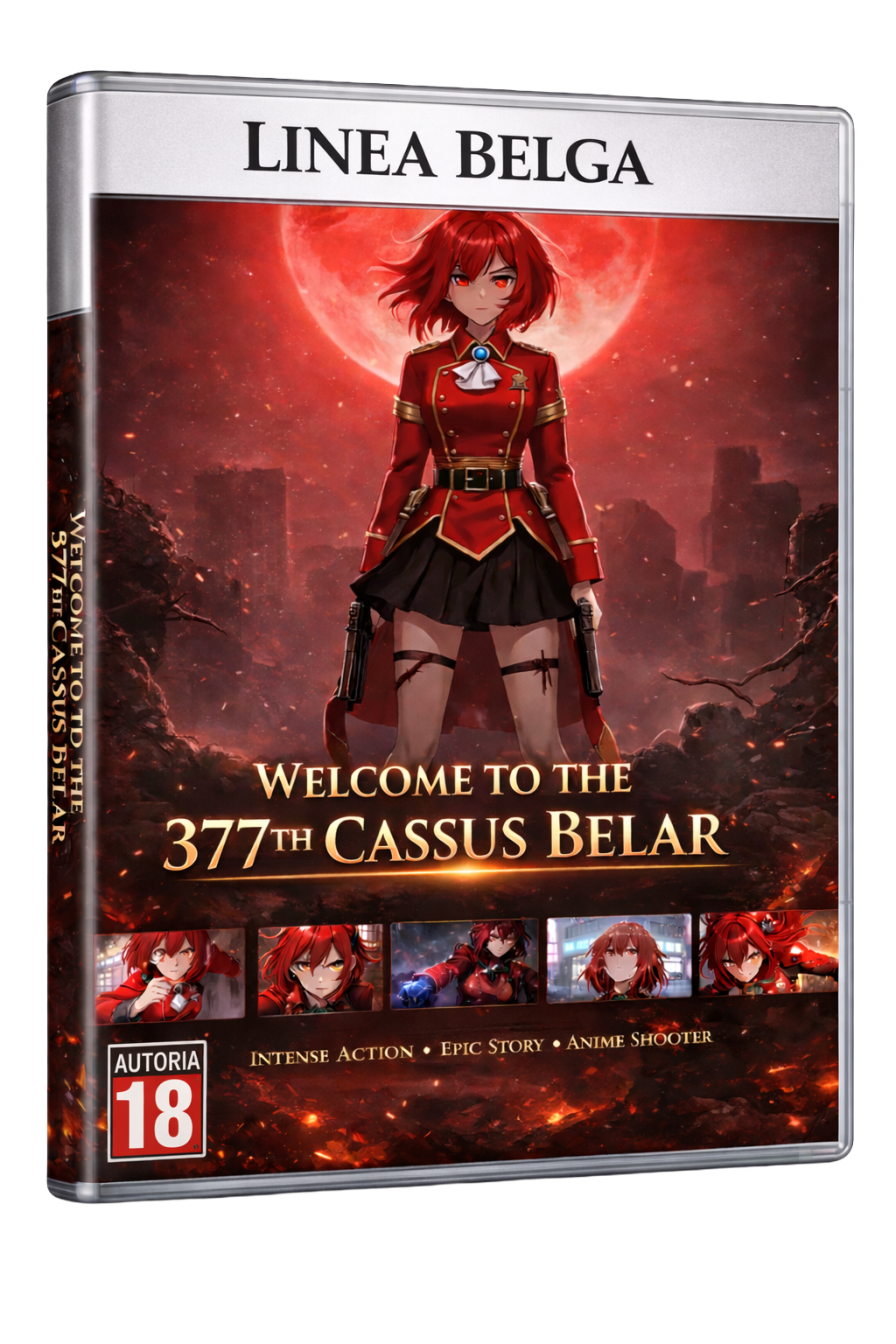 LINEA BELGA &mdash; Jaquette Warfront V22